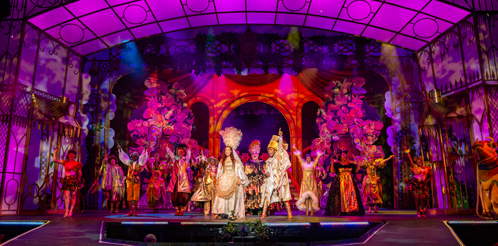 Claypaky Sharpy Plus Fixtures Enhance “Jack and the Beanstalk” Holiday Pantomime in South Africa