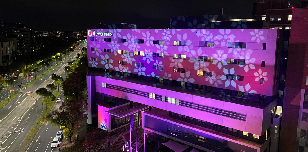 Claypaky Scenius Unicos Light Up Royal Women’s Hospital in Melbourne Australia