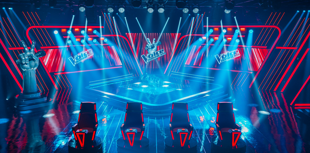 Claypaky Fixtures Light Up the Stage for the New “The Voice Dominicana” TV Series