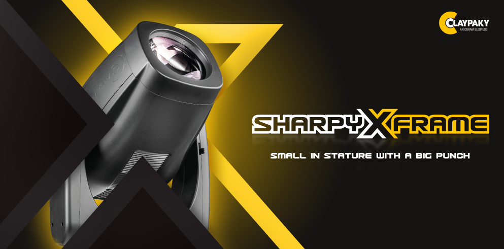 Claypaky Sharpy X Frame: small in stature with a BIG punch
