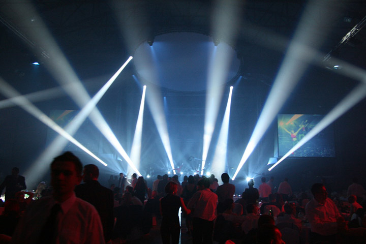 Alpha Beam 300 at a live show in Poland