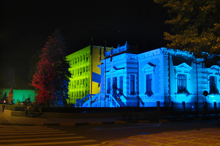 Galati’s Chamber of Commerce in Tecuci - back view