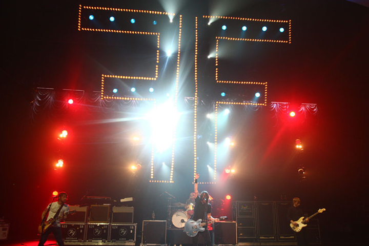 Foo Fighters @ NME Awards - Photo by Andy Willsher