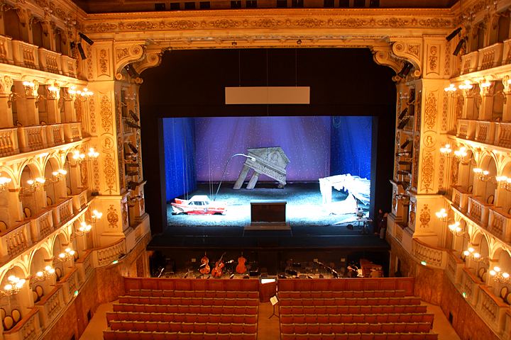 Rehearsals and preparation for Idomeneo