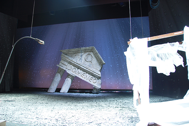 Rehearsals and preparation for Idomeneo