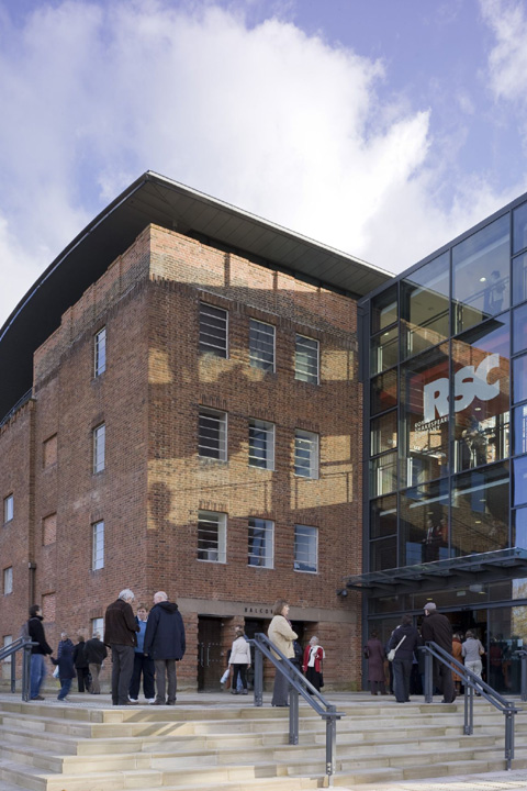 The new theatre entrance