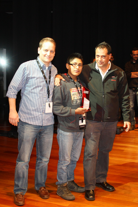 The winner: Alex Tacora (Perú)