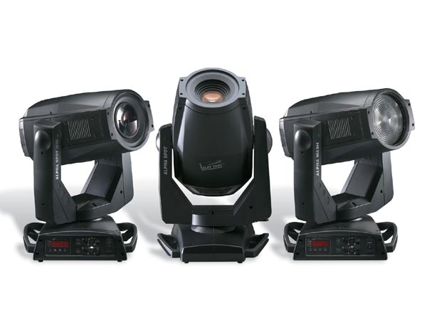 ALPHA Projectors by Clay Paky