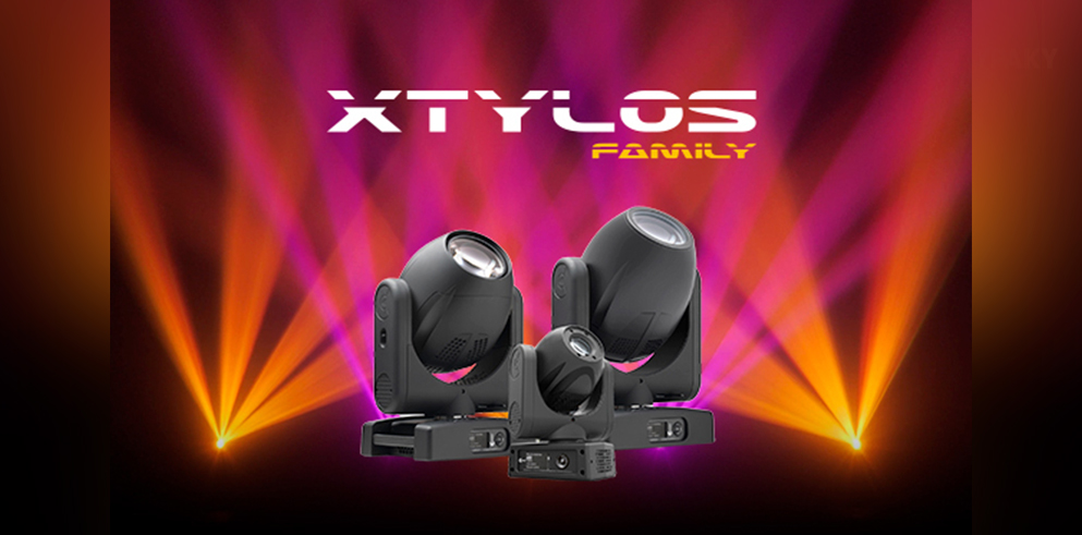 Xtylos Family: a growing family of award-winning laser-driven moving heads