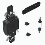 Connecting Bracket Kit Bolts included (optional)