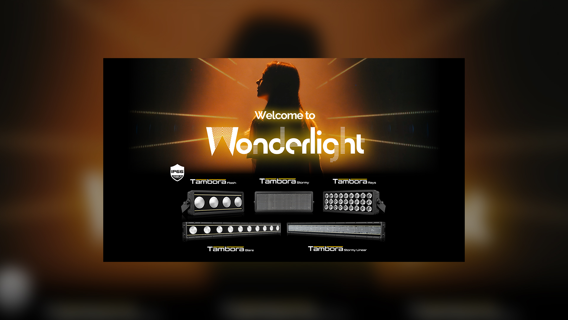 Claypaky Tambora Family - Welcome to Wonderlight!