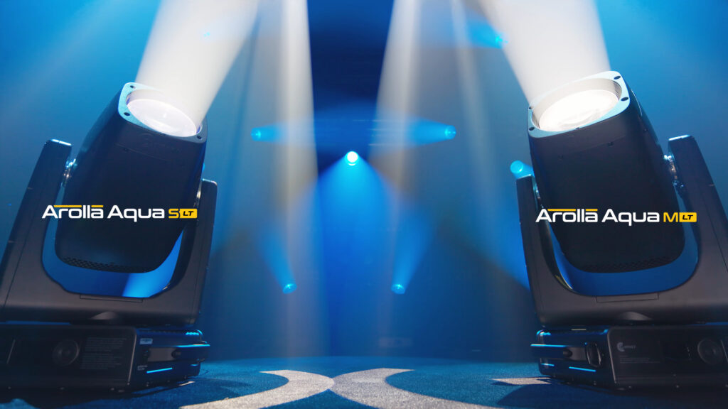 Claypaky Arolla Aqua S-LT and Arolla Aqua M-LT detail